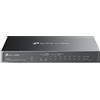 Tp Link Switch di rete 10 porte OMADA Easy Managed PoE+ Black ES210GMP Gigabit (1000Bas