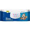 FARVIMA MEDICINALI SpA Baby Star Salviettine Neonati con Aloe e Pantenolo | 72 Pezzi