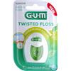 SUNSTAR ITALIANA Srl GUM Twisted Floss | Filo Interdentale Cerato Mentolo | Dispenser 30 m