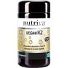 GIURIATI GROUP Nutriva Vegan K2 | Integratore Vitamina K2 | 30 Compresse