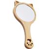 ALCEA Srl Specchio Pocket Gatto Alcea | Tascabile | In Legno di Bamboo