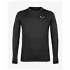 Salewa Maglia Salewa Puez Melange Dry manica lunga grigio scuro - XXL