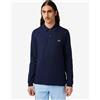 Lacoste Polo Lacoste Sportswear Classic Fit manica lunga blu marino - XXL