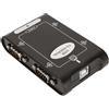 Cocosity Adattatore da USB a seriale, hub adattatore da USB a seriale, hub da USB a seriale, adattatore da USB a RS232, schede per porte seriali COM, hub da USB a RS232