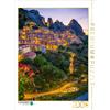 CALVENDO Puzzle Castelmezzano al sorgere del sole | 2000 pezzi Dimensione cornice 90x67cm Foto-puzzle per ore liete