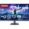 Lenovo LOQ 32Q-10 Monitor 32 Pollici QHD VA Panel, 180Hz | VA QHD, 2560 x 1440, 99% sRGB, 300 cd/m, 16:9, VESA Adaptive Sync, AMD FreeSync, VESA 100 x 100 mm, Supporto inclinabile