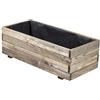 VERDELOOK Fioriera in legno impregnato 90x40xH30cm