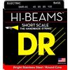 DR SMR-45 Hi-Beam Short Scale Medium 045/105 Muta 4 Corde per Basso Elettrico...