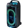 Samsung Sound Tower MX-ST50F-ZF, Audio 240W, Suono Bidirezionale, 18 Ore di Autonomia, Resistente all Acqua IPX4 , Party Lights +, Ingresso USB, Mult