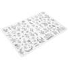 HOMSFOU Stabilizzatore Idrosolubile per Ricamo Carta da Cucito Fai da Te Stabilizzatore Solubile in Acqua per Cucire Forniture per Cucito