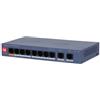 Dahua Switch PoE 10 Porte Cloud 8 PoE 60W Hi-PoE Gigabit VLAN - CS4010-8ET2GT-60