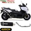 Arrow Scarico Completo Yamaha TMax 530 2018 Arrow Per Moto Terminale Race-Tech Nero