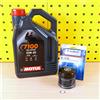 Suzuki Oelwechselset Filtro Olio Originale Motul 7100 10w40 Per : Suzuki GSR 750 11-15