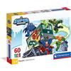 Clementoni - 26066 - Supercolor Puzzle - DC Superfriends - 60 pezzi - Made in Italy, puzzle bambini 5 anni, puzzle cartoni animati, Dc Comics puzzle, puzzle supereroi