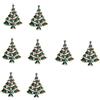LIFKOME 4 Set Di Eleganti Spille A Forma Di Albero Di Natale in Lega A Forma Di Albero Decorazioni Per Famiglie E Amici 2 Pezzi * 4