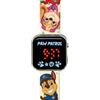 Paw Patrol - Orologio da polso digitale Led per bambini, Funzione data
