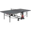 Garlando Champion Outdoor Grigio - Tavolo Ping Pong da Esterno Regolamentare per Uso Intensivo con Sistema ECS