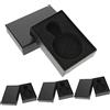 Hemobllo Watch Roll per Orologi da Tasca, Scatola Porta Orologio in Cartone, 4 Pezzi, Cuscino Rimovibile, per Uso Personale e Tavolo Vanity