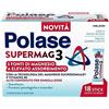 Polase Supermag 3 Integratore Magnesio e Vitamina B6 Gusto Ciliegia 18 Stick