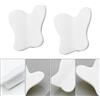 ABOOFAN Maniglia a Farfalla per Cassetti e Armadi, 2 Pezzi Blu | Lega di Zinco e Metallo, Foro 1, 6cm, Viti da 22mm Incluse, per Cameretta e Casa