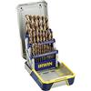 Irwin Industrial Tools Turbomax Fractional metal Index drill bit set, 3018006B