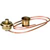PULSANTE E RACCORDO PER BATTERIA CATIS ORIGINALE FINITURA BRONZO