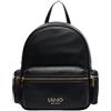 Liu Jo Zaino Nero con Tasche e Zip