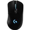 Logitech G G703 Lightspeed mouse Mano destra RF Wireless Ottico 25600 DPI