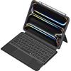 mw tpu MW, custodia per iPad Pro 11" M4 Quick Note con tastiera AZERTY Bluetooth, nero
