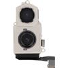 Avizar Clappio, doppia fotocamera posteriore da 48 MP per iPhone 17, grandangolare e ultragrandangolare, nero/argento