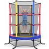 EUZIEL International SONGMICS, trampolino per bambini, da interno ed esterno, diametro 174 cm, mini trampolino fitness, disponibile in vari colori