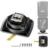 NEEWER Z3-S Hot Shoe Mount di Ricambio, Solo per Flash a Testa Rotonda Z3-S Z3R-S Compatibile con Sony Camera, Parte Riparazione di Hot Shoe Speedlite con Interfaccia di Contatto Metallica Aggiornata