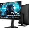 KTC Gaming Monitor 27 Pollic, 2K@180Hz / 144Hz 1440P Monitor mit Fast-IPS Panel,