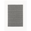 Westwing Collection Tappeto da interno-esterno tessuto a mano con motivo geometrico Rune - Nero