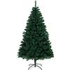 HOMCOM Albero di Natale 180 cm Artificiale con 700 Rami Ignifughi e Base in Acciaio Pieghevole, Verde | Aosom Italy