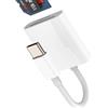WASRUYI Lettore di schede USB C A SD Micro SD Per Apple(2in1)Doppio Slot Per iPhone 16 15 Pro Adattatore Compatibile Con Samsung Per iPad PC MacBook Chiave di Memoria Esterna Compact TF Memoria Trasferimento