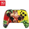 Turtle Beach Rematch Controller da gaming wireless per Nintendo Switch 2 | Donkey Kong Jungle - Con licenza ufficiale per Nintendo Switch 2, thumbstick TMR, illuminazione RGB personalizzabile