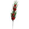 MERCURY S.P.A. Pick Decorativo Vellutato Rosso 74 cm