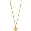 VERSACE Collana VERSACE Medusa 100% metallo oro motivo Medusa da uomo con etichetta i...