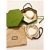 GUCCI Collare e Guinzaglio Set Pet Extra Small Autentico Raro Mai Usato con S...