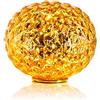 Kartell Planet Lampada da Appoggio 22 W, Giallo, 31X28 Cm