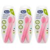Chicco Cucchiaio Silicone Femminile Bi Pack 6M+ 3x1 St