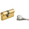 Thirard Cilindro europeo 30 x 40 mm, dorato, 3 chiavi - THIRARD | Protezione antistrappo, finitura ottone, compatibile con porte standard, installazione facile, include 3 chiavi dentate