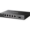 TP-Link OMADA 5-PORT 2.5GBASE-T EASY MANAGED SWITCH WITH 1 ES206X-M2-OUT
