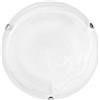 Luce Ambiente e Design Plafoniera LED LUNA in vetro 40 cm