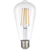 Intec Bulbs Lampadina LED filamento ST64 E27 4W 64x146mm