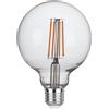 Intec Bulbs Lampadina LED filamento globo E27 8W 95x135 mm