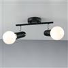 INTEC Spot Punto in metallo con punti luce orientabili