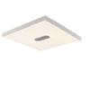 INTEC Pannello LED con speaker bluetooth, Dimmer + CCT (luce calda, naturale e fredda) e telecomando.