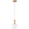 Luce Ambiente e Design Sospensione RIPPLE in metallo con diffusore in vetro